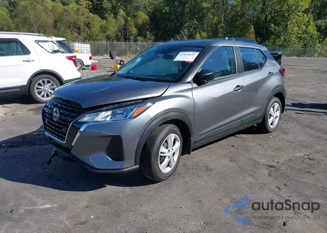 2024 Nissan Kicks S Xtronic Cvt z USA, uszkodzony, nr VIN 3N1CP5BV7RL580297